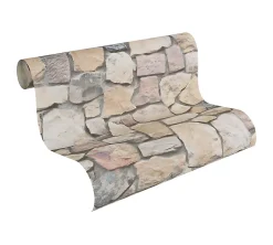 Profhome 692412-GU Papier peint nature légèrement texturé mat 5,33 m2