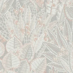 Profhome 396534-GU Papier peint floral légèrement texturé mat 5,33 m2