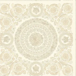 Profhome 370551-GU Papier peint baroque légèrement texturé brillant 7,035 m2