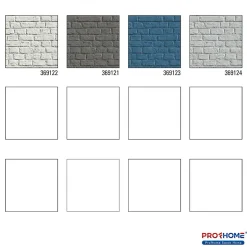 Profhome 369122-GU Papier peint nature légèrement texturé mat 5,33 m2