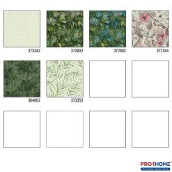 Profhome 373342-GU Papier peint ton-sur ton légèrement texturé mat 5,33 m2