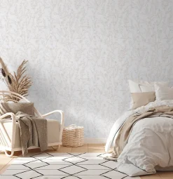 Profhome 395462-GU Papier peint ton-sur ton lisse satiné 5,33 m2
