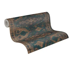 Profhome 378682-GU Papier peint ethnique légèrement texturé mat 5,33 m2