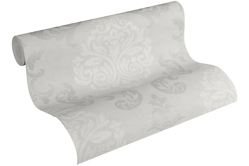 Profhome 953721-GU Papier peint baroque légèrement texturé effet métallique 5,33 m2