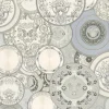 Profhome 349013-GU Papier peint de luxe exclusif légèrement texturé brillant 7,035 m2