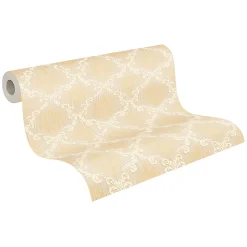 Profhome 956292-GU Papier peint aspect textile texturé mat 5,33 m2