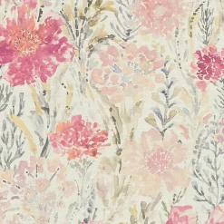 Profhome 396952-GU Papier peint floral légèrement texturé mat 5,33 m2