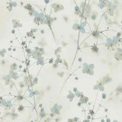 Profhome 387262-GU Papier peint floral lisse mat 5,33 m2