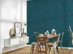 Profhome 380445-GU Papier peint ton-sur ton légèrement texturé effet métallique 5,33 m2