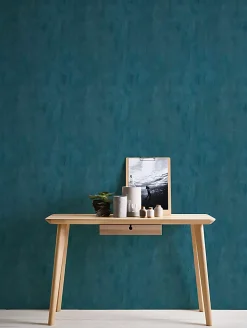 Profhome 380445-GU Papier peint ton-sur ton légèrement texturé effet métallique 5,33 m2