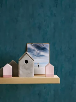 Profhome 380445-GU Papier peint ton-sur ton légèrement texturé effet métallique 5,33 m2