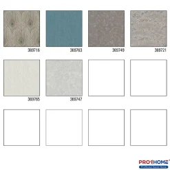 Profhome 369716-GU Papier peint nature légèrement texturé mat 5,33 m2