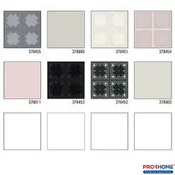 Profhome 378455-GU Papier peint de luxe exclusif légèrement texturé scintillant 5,33 m2