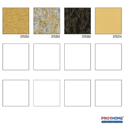 Profhome 375252-GU Papier peint de luxe exclusif légèrement texturé mat 5,33 m2