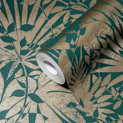 Profhome 388311-GU Papier peint de luxe exclusif texturé et un effet métallique 5,33 m2