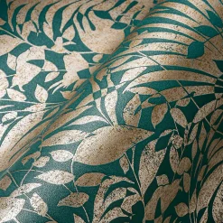 Profhome 388311-GU Papier peint de luxe exclusif texturé et un effet métallique 5,33 m2