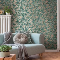 Profhome 388311-GU Papier peint de luxe exclusif texturé et un effet métallique 5,33 m2