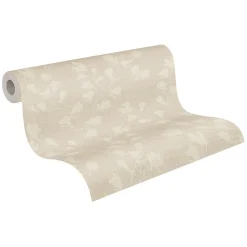 Profhome 387474-GU Papier peint floral légèrement texturé mat 5,33 m2