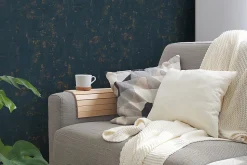 Profhome 395139-GU Papier peint aspect crépi texturé et des accents métalliques 5,33 m2