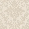 Profhome 372703-GU Papier peint baroque légèrement texturé subtilement chatoyant 5,33 m2