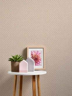 Profhome 379582-GU Papier peint à motifs graphiques lisse subtilement chatoyant 5,33 m2