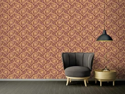 Profhome 366927-GU Papier peint de luxe exclusif texturé subtilement chatoyant 7,035 m2