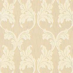 Profhome 956282-GU Papier peint aspect textile texturé mat 5,33 m2