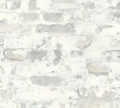 Profhome 369293-GU Papier peint aspect pierre carrelage lisse mat 5,33 m2