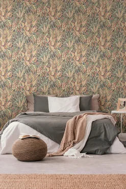 Profhome 396531-GU Papier peint floral légèrement texturé mat 5,33 m2