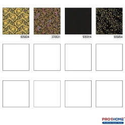 Profhome 935834-GU Papier peint de luxe exclusif texturé subtilement chatoyant 7,035 m2