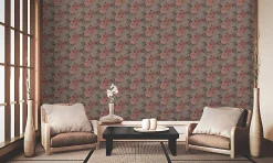 Profhome 378595-GU Papier peint asiatique lisse subtilement chatoyant 5,33 m2