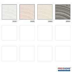 Profhome 386961-GU Papier peint 3D texturé scintillant 5,33 m2
