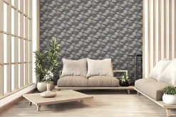 Profhome 378593-GU Papier peint asiatique lisse mat 5,33 m2