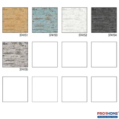 Profhome 374151-GU Papier peint ton-sur ton légèrement texturé mat 5,33 m2