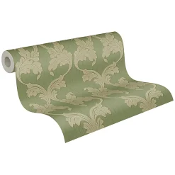 Profhome 956284-GU Papier peint aspect textile texturé mat 5,33 m2