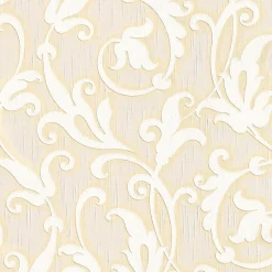 Profhome 954907-GU Papier peint aspect textile texturé mat 5,33 m2