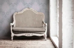 Profhome 953726-GU Papier peint baroque légèrement texturé effet métallique 5,33 m2