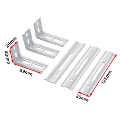 Équerre ajustable pour store enrouleur métal 6-16mm vendue par 3 pièces