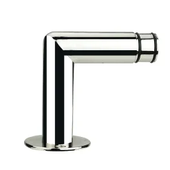 Équerre fixation droite pour barre à rideau GoodHome 28 mm Olympe gris