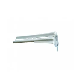 Équerre Murale - Fixation Rail Simple - Longueur 12,5 cm - Acier