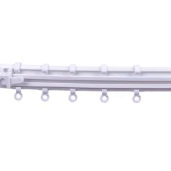 Rail à anneaux simple GoodHome 3 m Kias