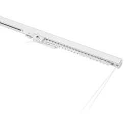 Rail à rideau extensible Millet blanc L.120/210cm GoodHome