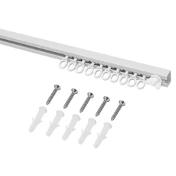 Rail à rideau Patras blanc L.150cm GoodHome