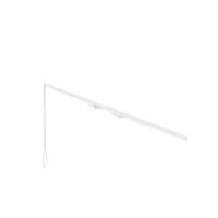 Rail à rideau simple extensible Thira blanc L.200/330cm GoodHome