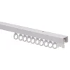 Rail à rideau simple Patras blanc L.180cm GoodHome