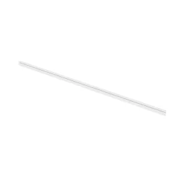 Rail à rideau simple Thira blanc L.250cm GoodHome