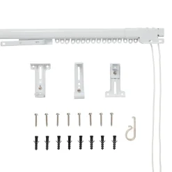 Rail filaire extensible simple GoodHome 60/90 cm Milet