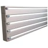 Rail panneau japonais 3 voies gris L.120 cm Madeco