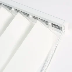 Rail pour store californien blanc ouverture latérale L.180cm Madeco