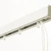 Rail pour store californien blanc ouverture latérale L.200cm Madeco
